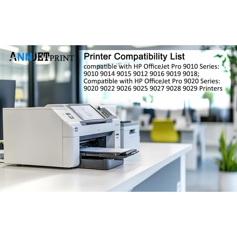 Cartuchos de tinta 962XL HP para impresoras OfficeJet Pro 4 Pack