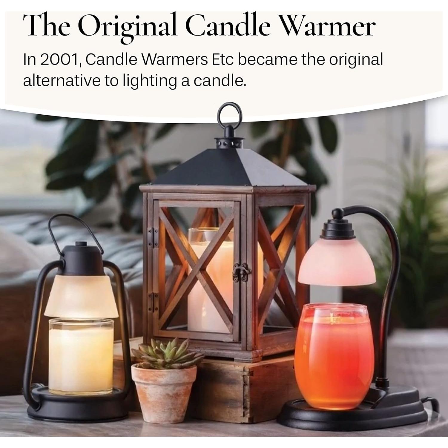 Calentador de Velas Auto Apagado Candle Warmers 04 Blanco