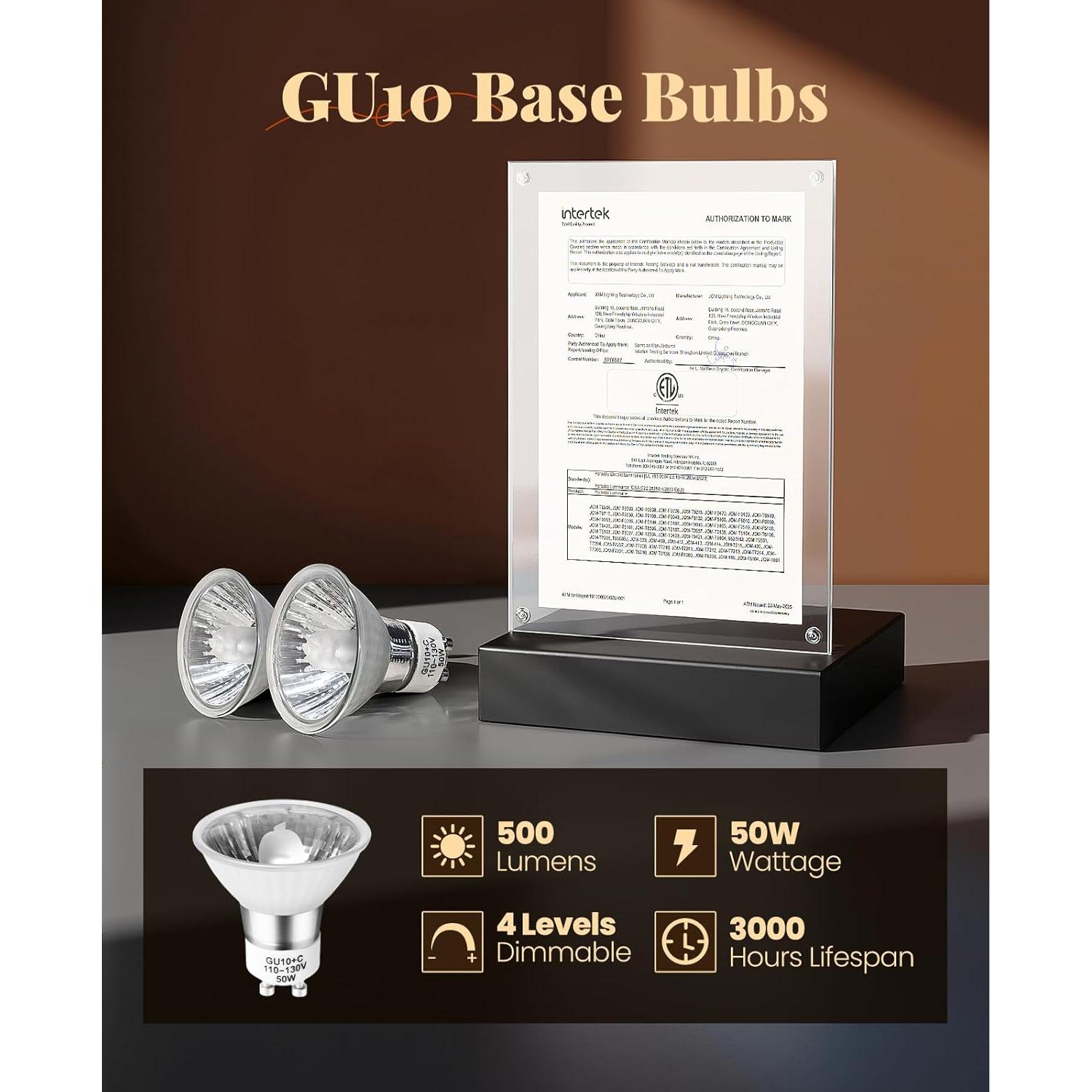 Lámpara Calentadora de Velas Evertrip JOM-1001 Ámbar 50W