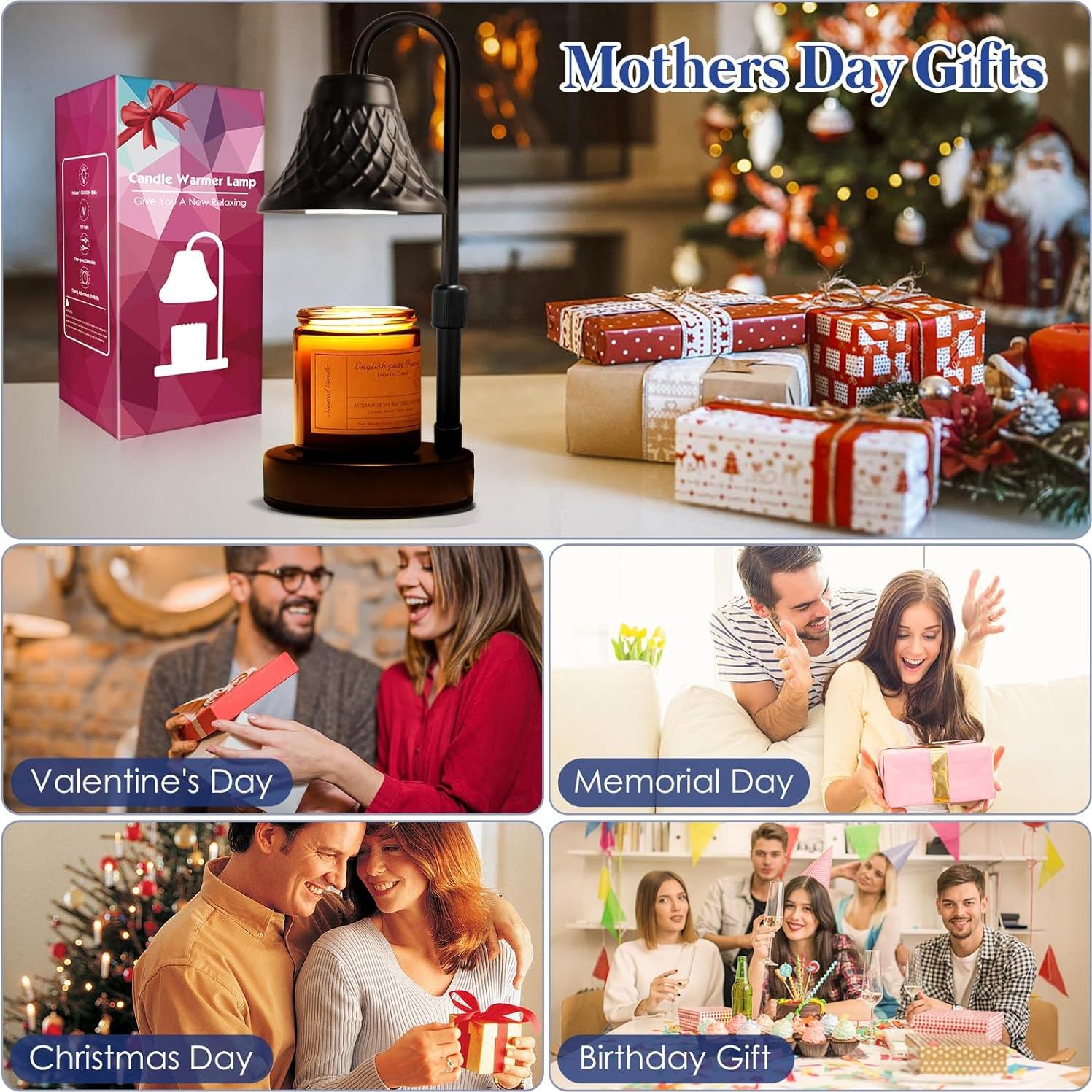 Lámpara Calentadora de Velas Banbanda Ajustable 70W Negro