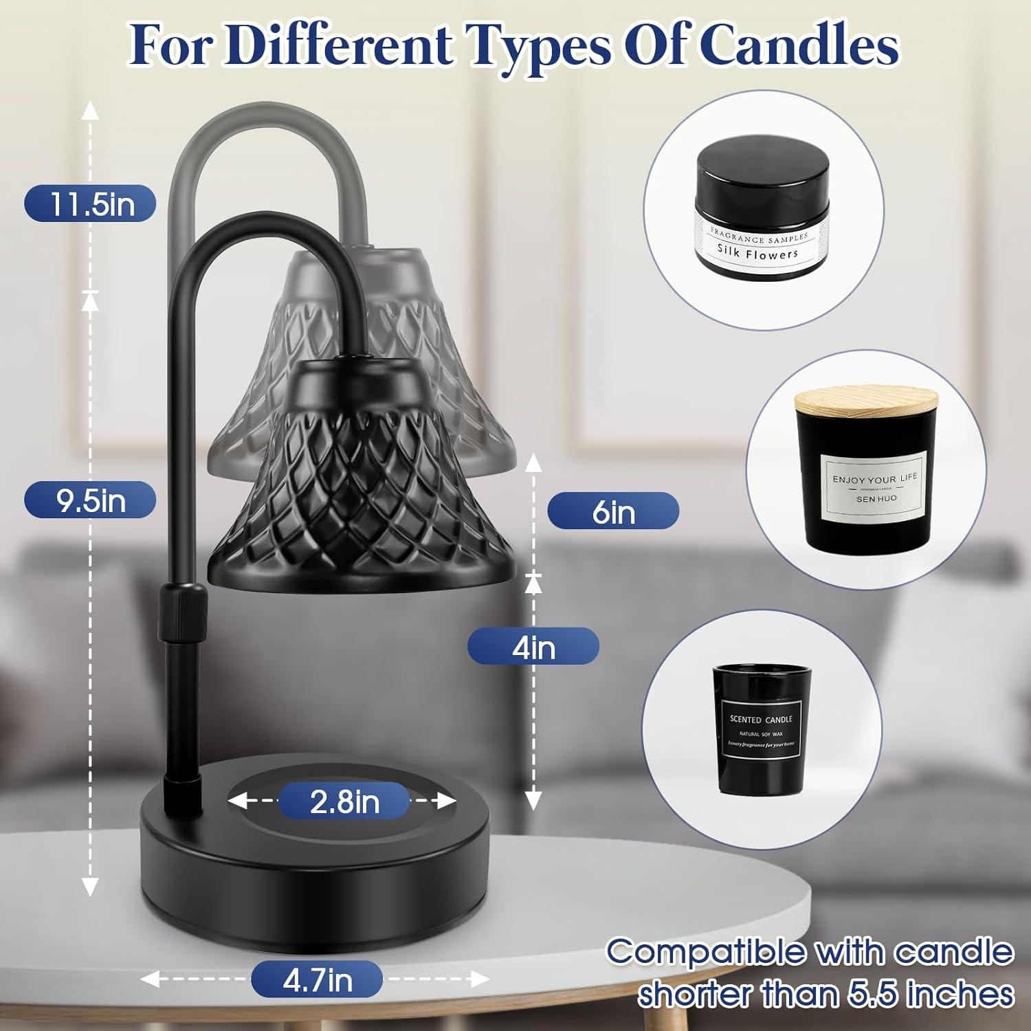 Lámpara Calentadora de Velas Banbanda Ajustable 70W Negro