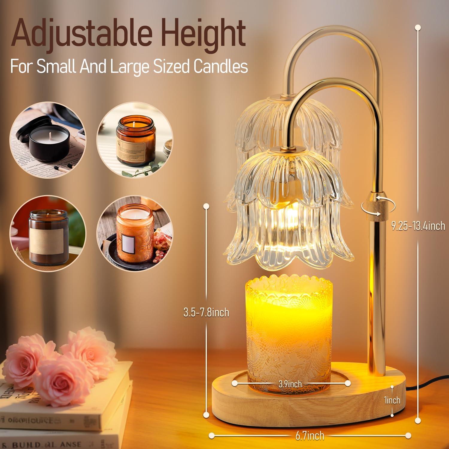 Lámpara Calentadora de Velas YDSP con Temporizador Altura Ajustable