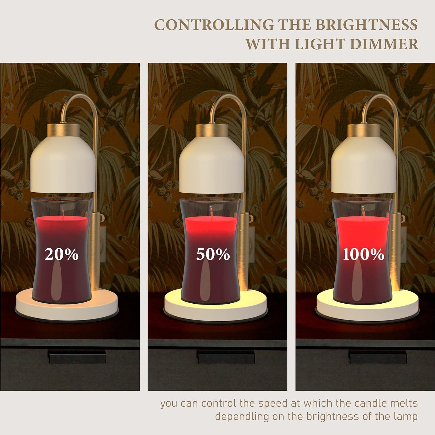 Lámpara Calentadora de Velas AIKUT con Temporizador y Regulador