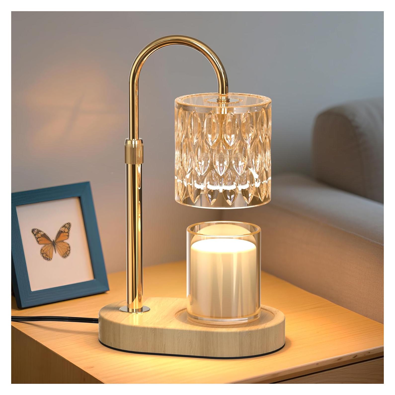 Lámpara Calentadora de Velas DIMFLEXE con Temporizador y Altura Ajustable