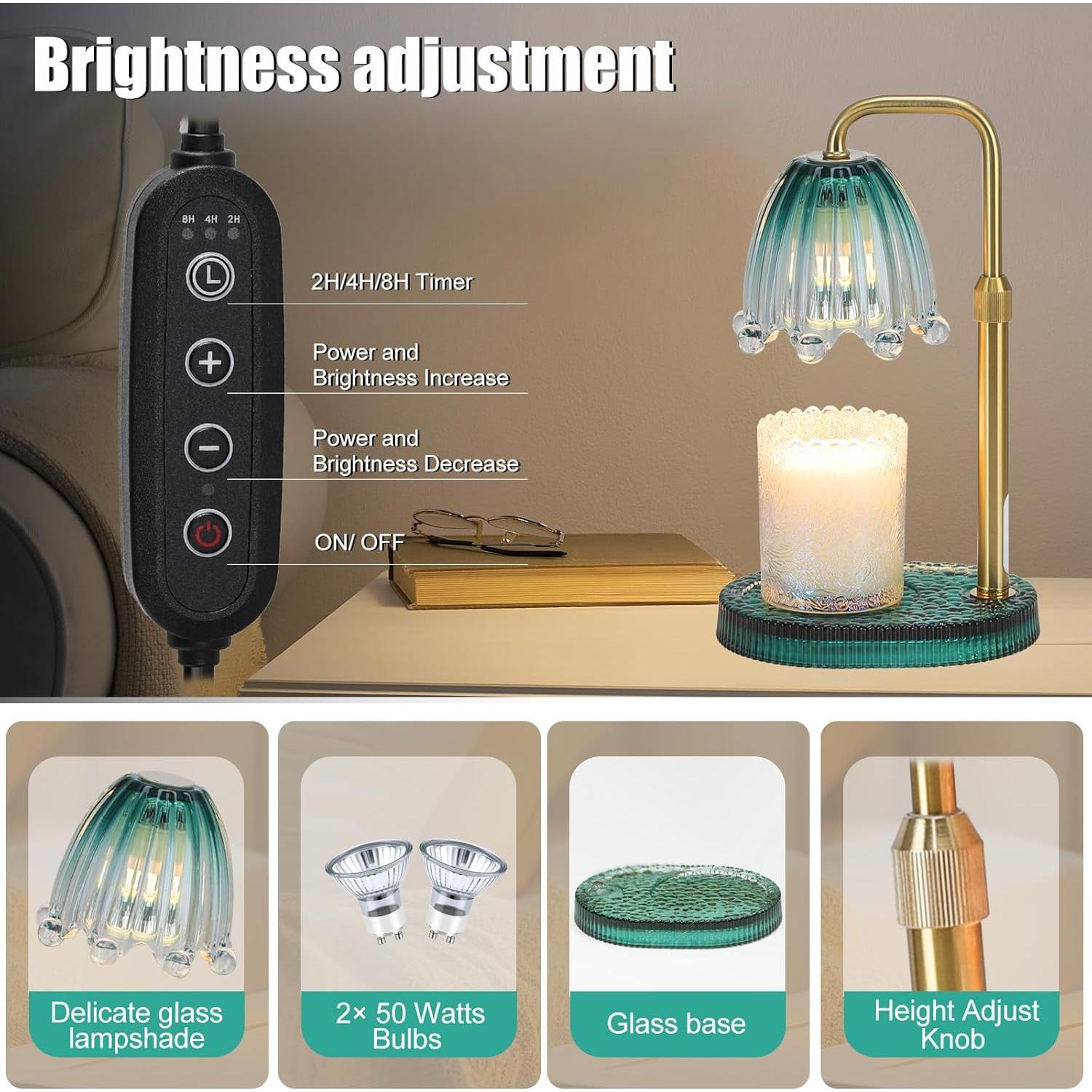 Lámpara Calentadora de Velas Maromamix con Temporizador 50W