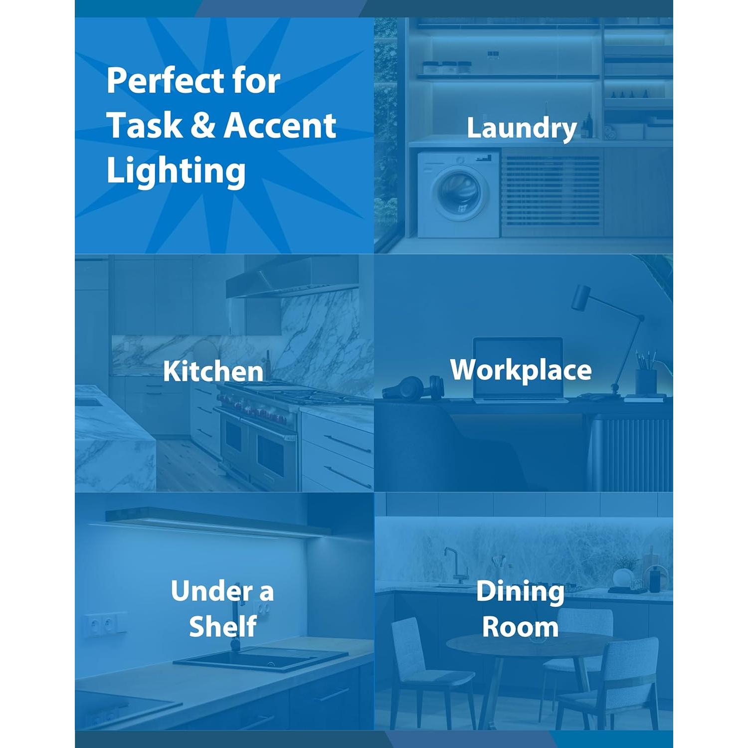 Luz LED 9" Nicor UCB1 Cableada Regulable 5W 350 Lúmenes