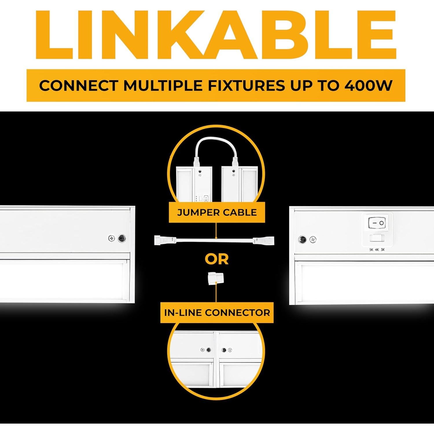 Iluminación LED Bajo Gabinete NSL 81.28 cm Regulable Blanco