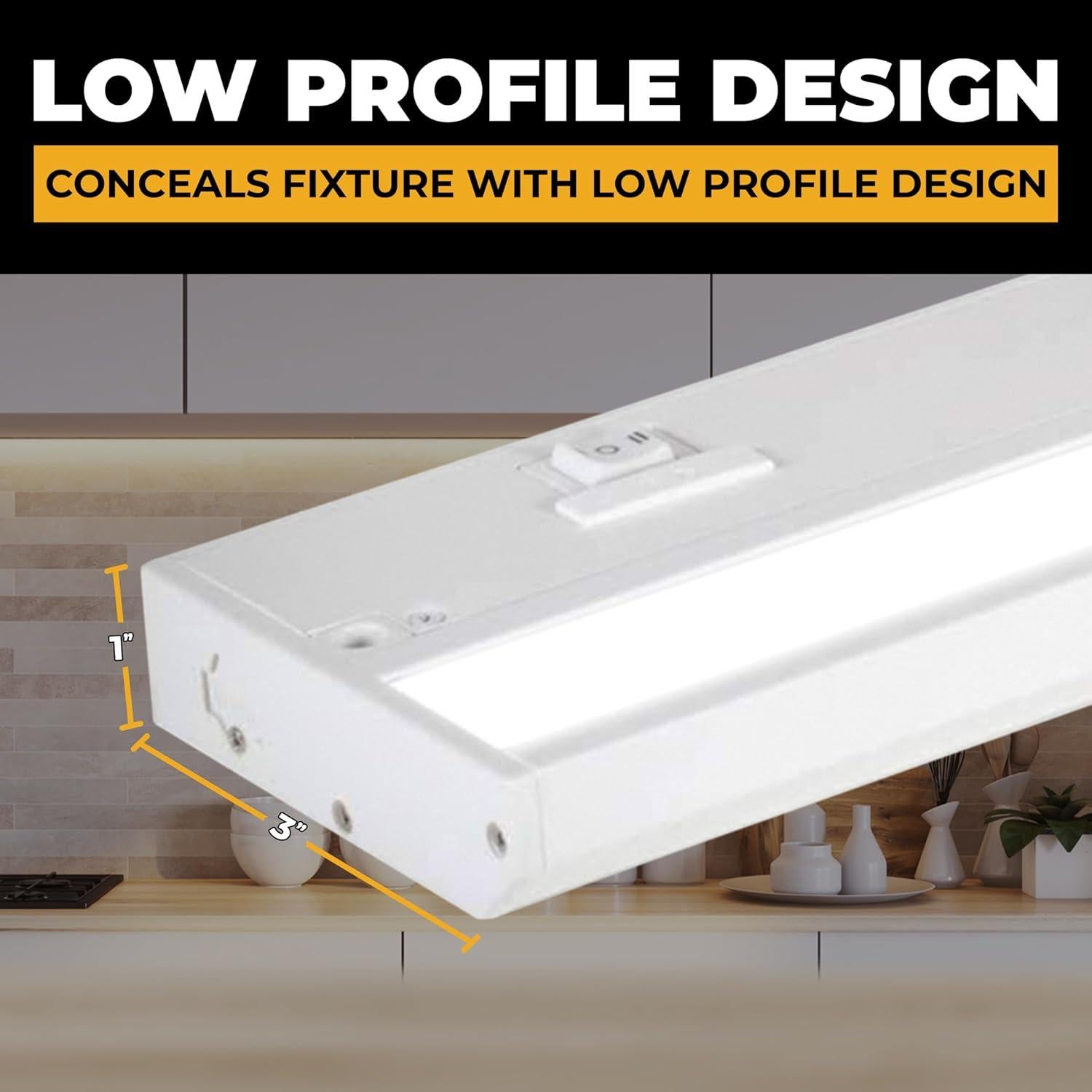 Iluminación LED Bajo Gabinete NSL 81.28 cm Regulable Blanco