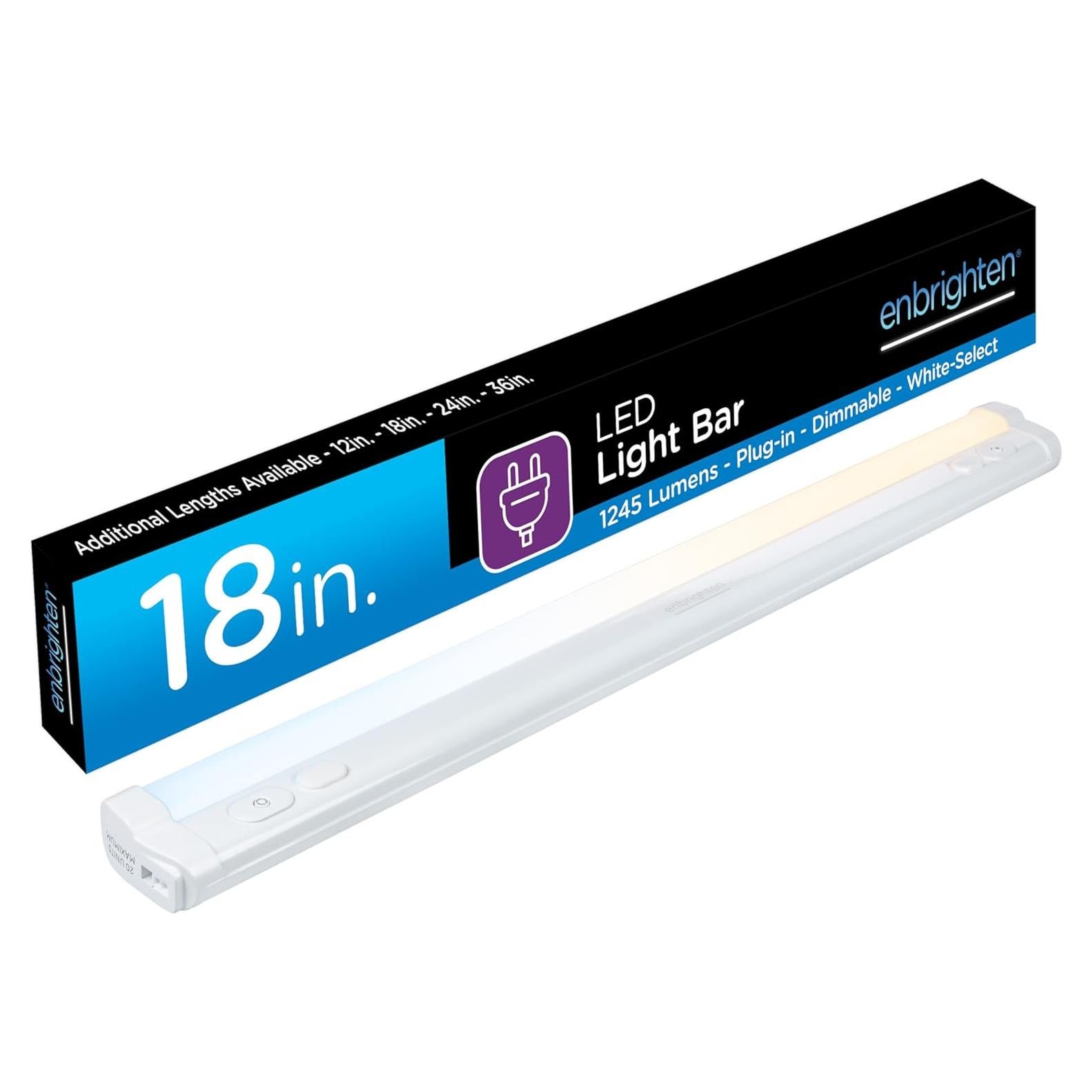 Luz LED Bajo Gabinete Enbrighten 45.72 cm 1248 Lúmenes Regulable