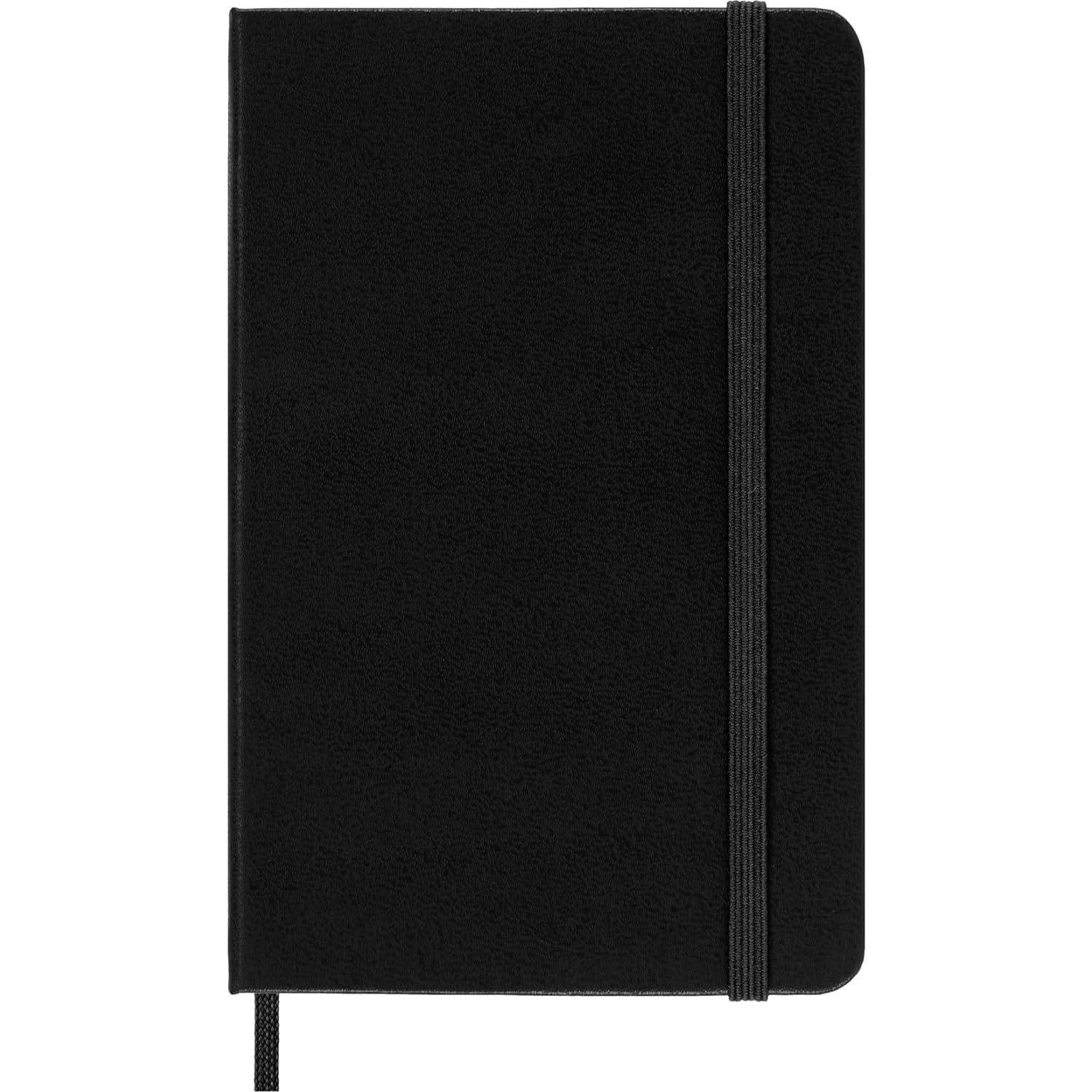 Cuaderno de Bocetos Moleskine Tapa Dura Pocket Negro 80 Páginas