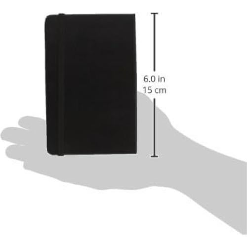 Cuaderno de Bocetos Moleskine Tapa Dura Pocket Negro 80 Páginas