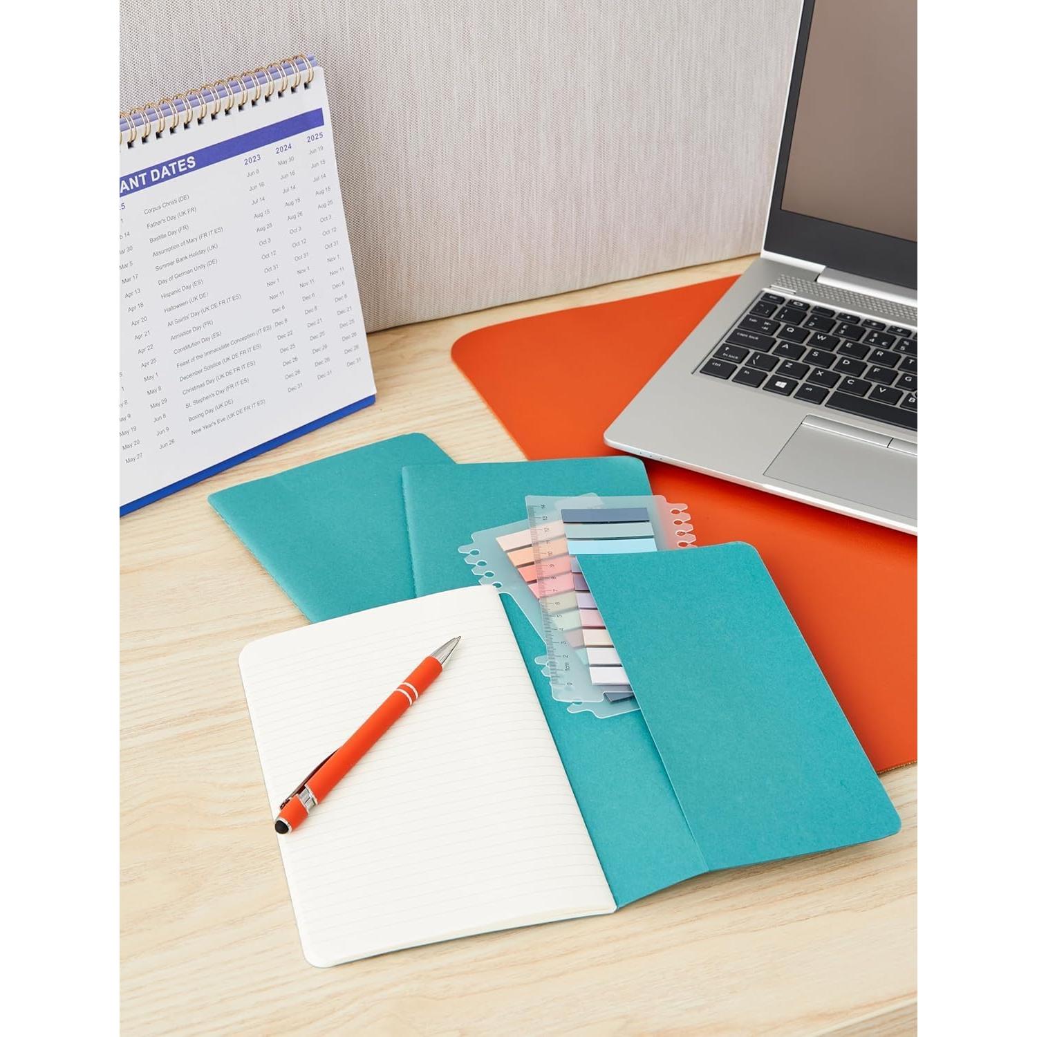 Cuaderno Moleskine Cahier Grande Azul Brisk 80 Páginas