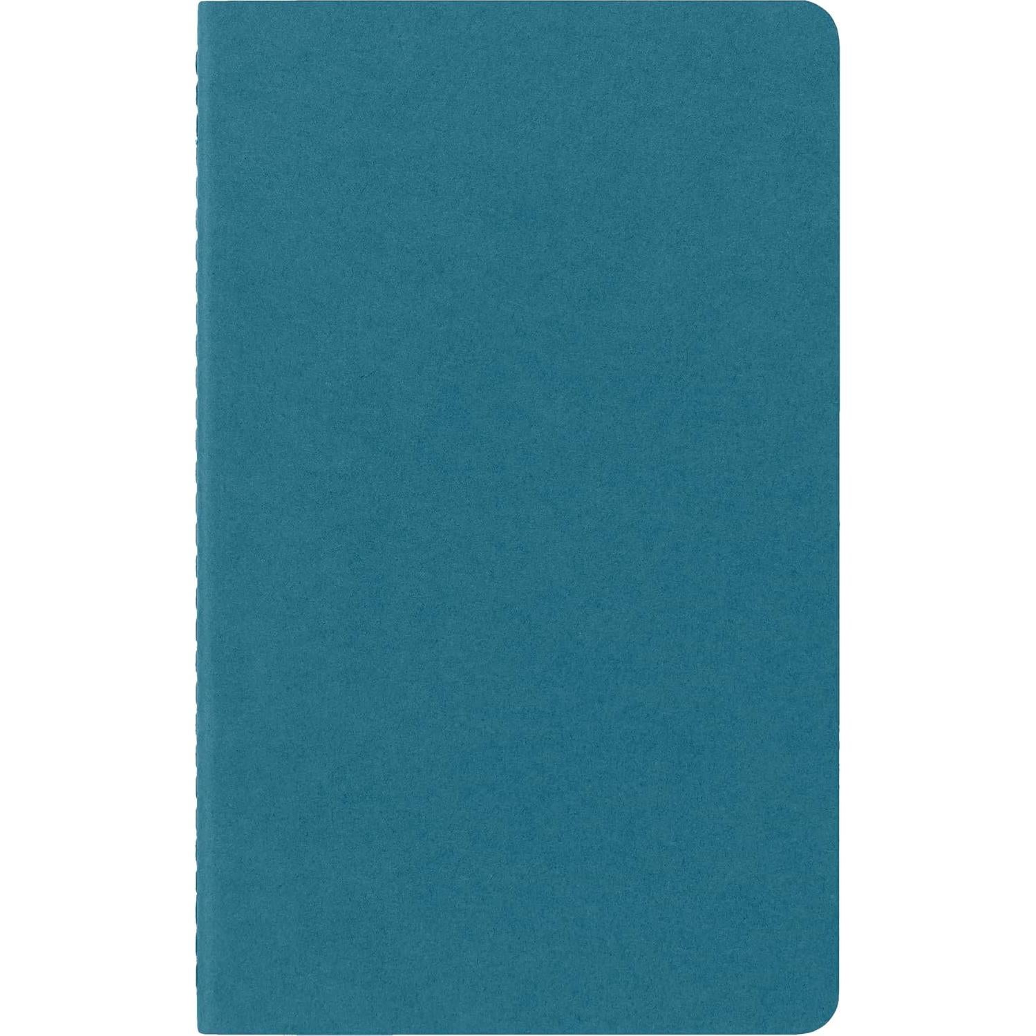 Cuaderno Moleskine Cahier Grande Liso Negro Juego de 3