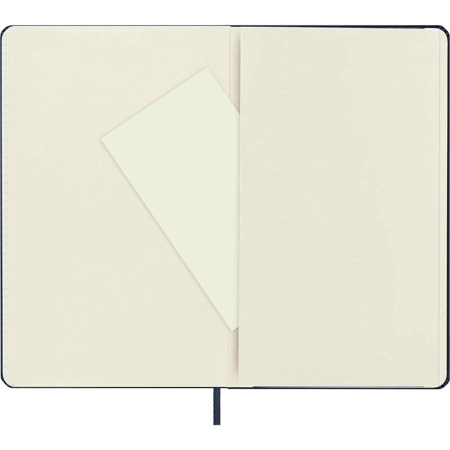 Cuaderno Clásico Moleskine Tapa Dura Grande Azul Zafiro 240 Páginas