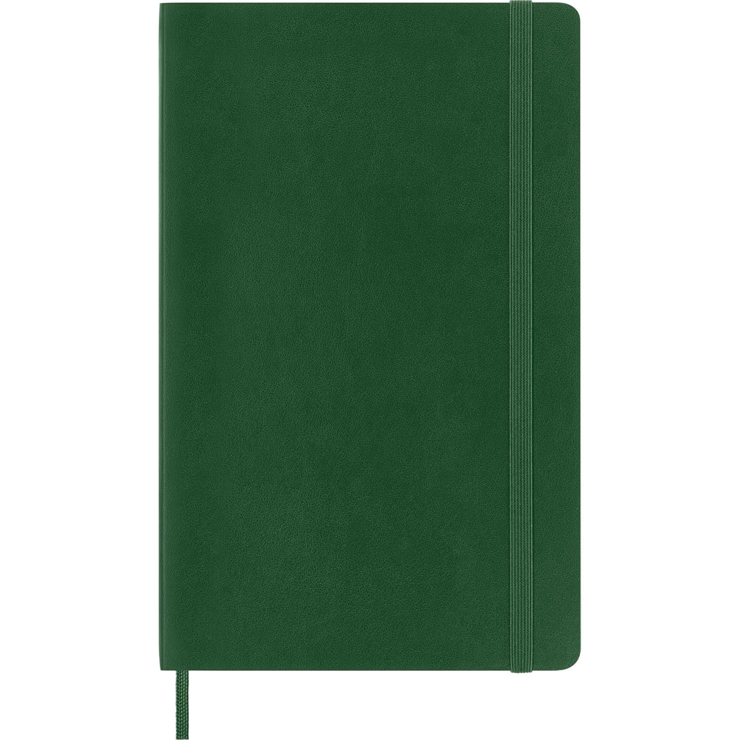 Cuaderno Moleskine Grande Punteado Verde Mirtillo 192 Páginas
