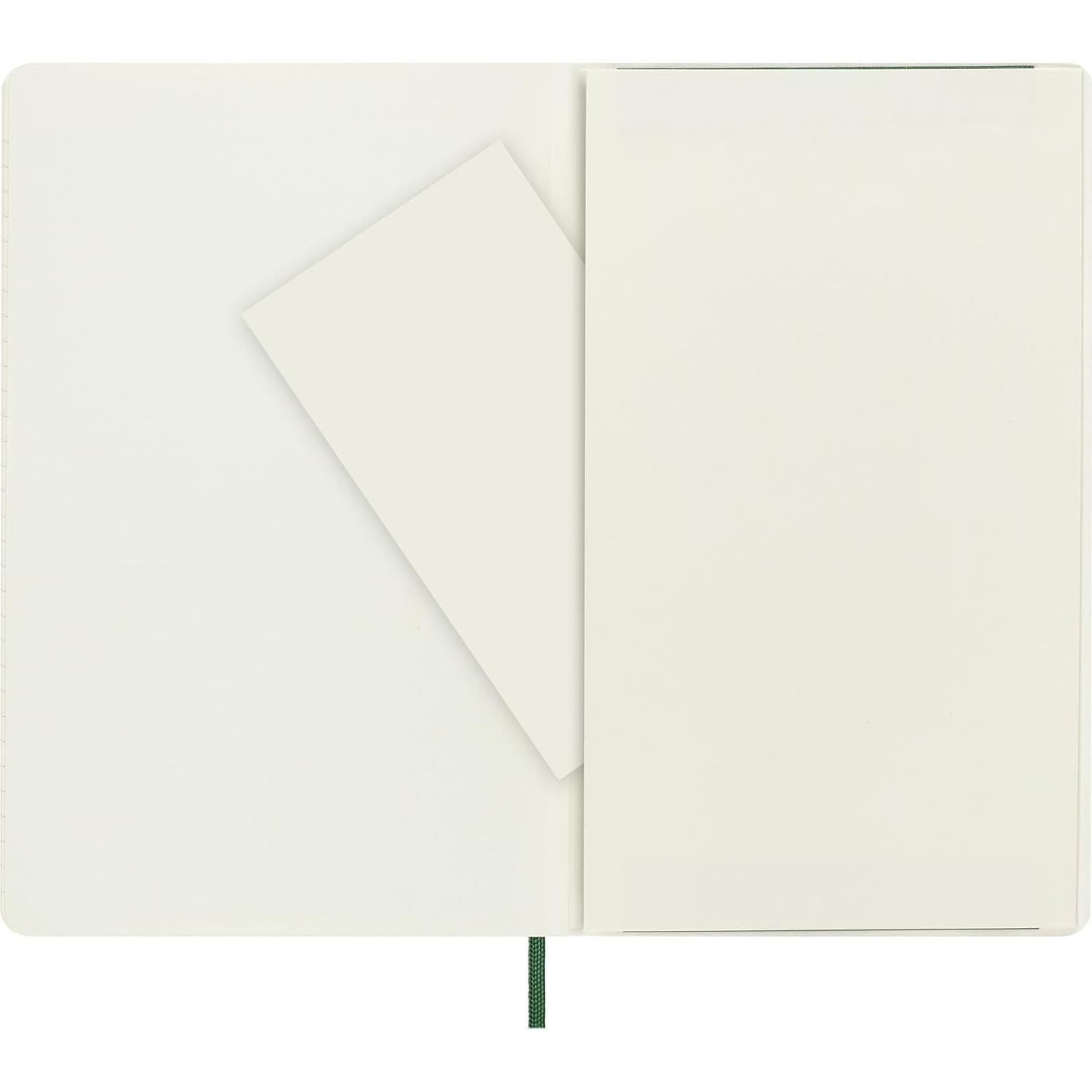 Cuaderno Moleskine Grande Punteado Verde Mirtillo 192 Páginas