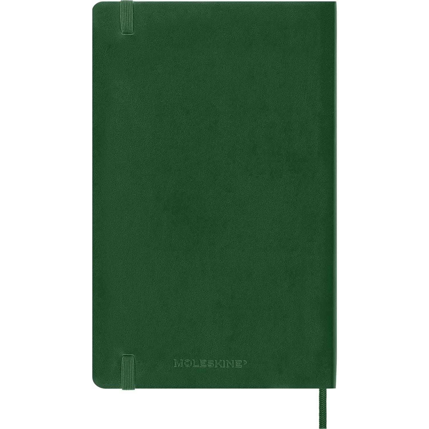 Cuaderno Moleskine Grande Punteado Verde Mirtillo 192 Páginas