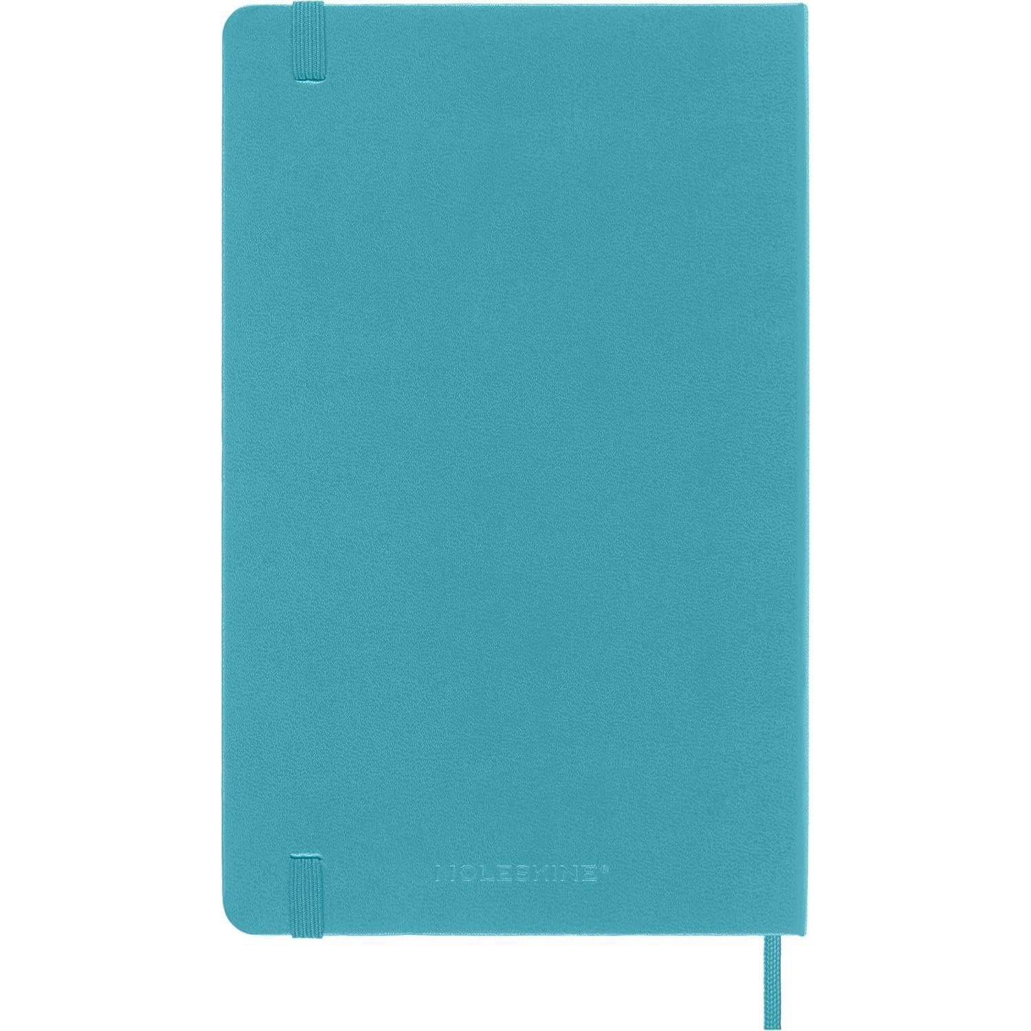 Cuaderno Moleskine Clásico Grande Tapa Dura Liso Azul 240 Páginas
