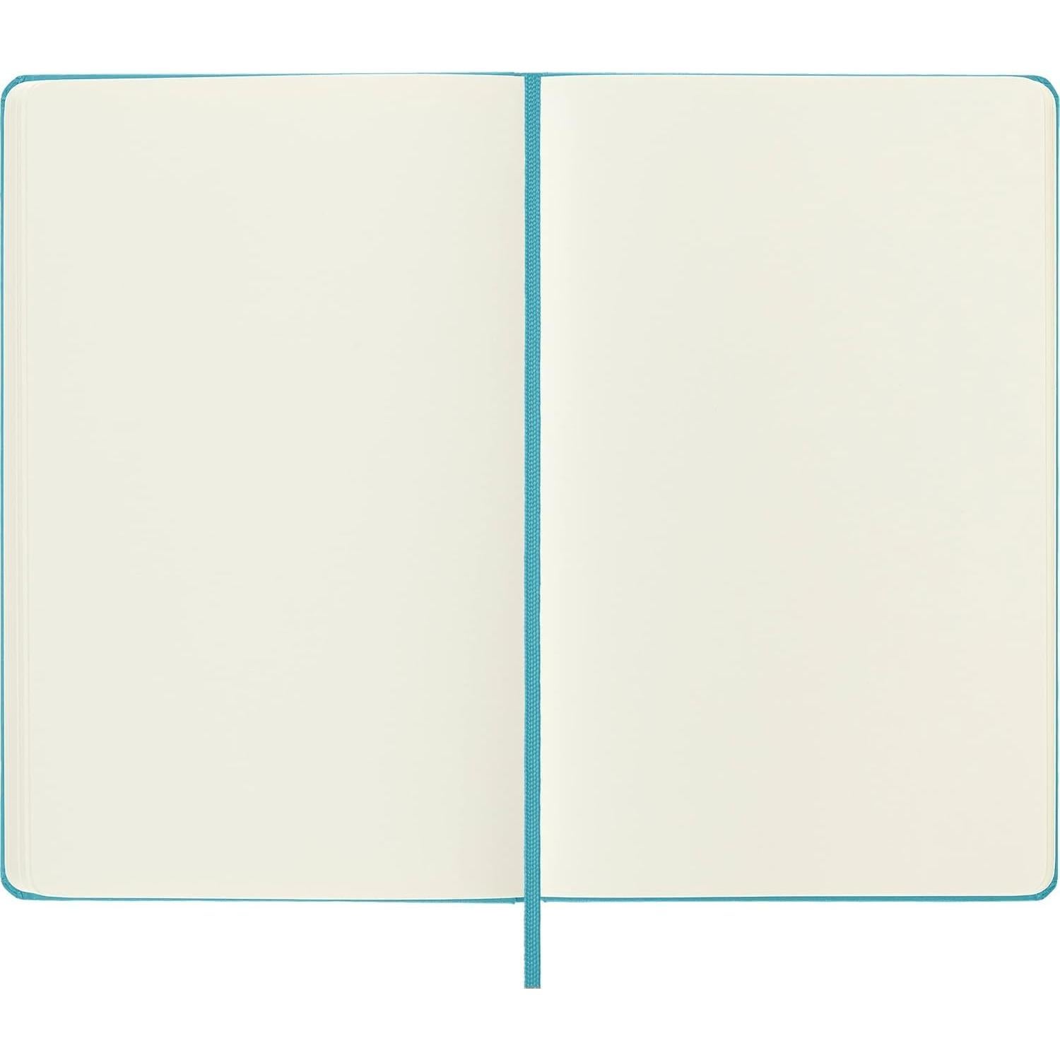 Cuaderno Moleskine Clásico Grande Tapa Dura Liso Azul 240 Páginas