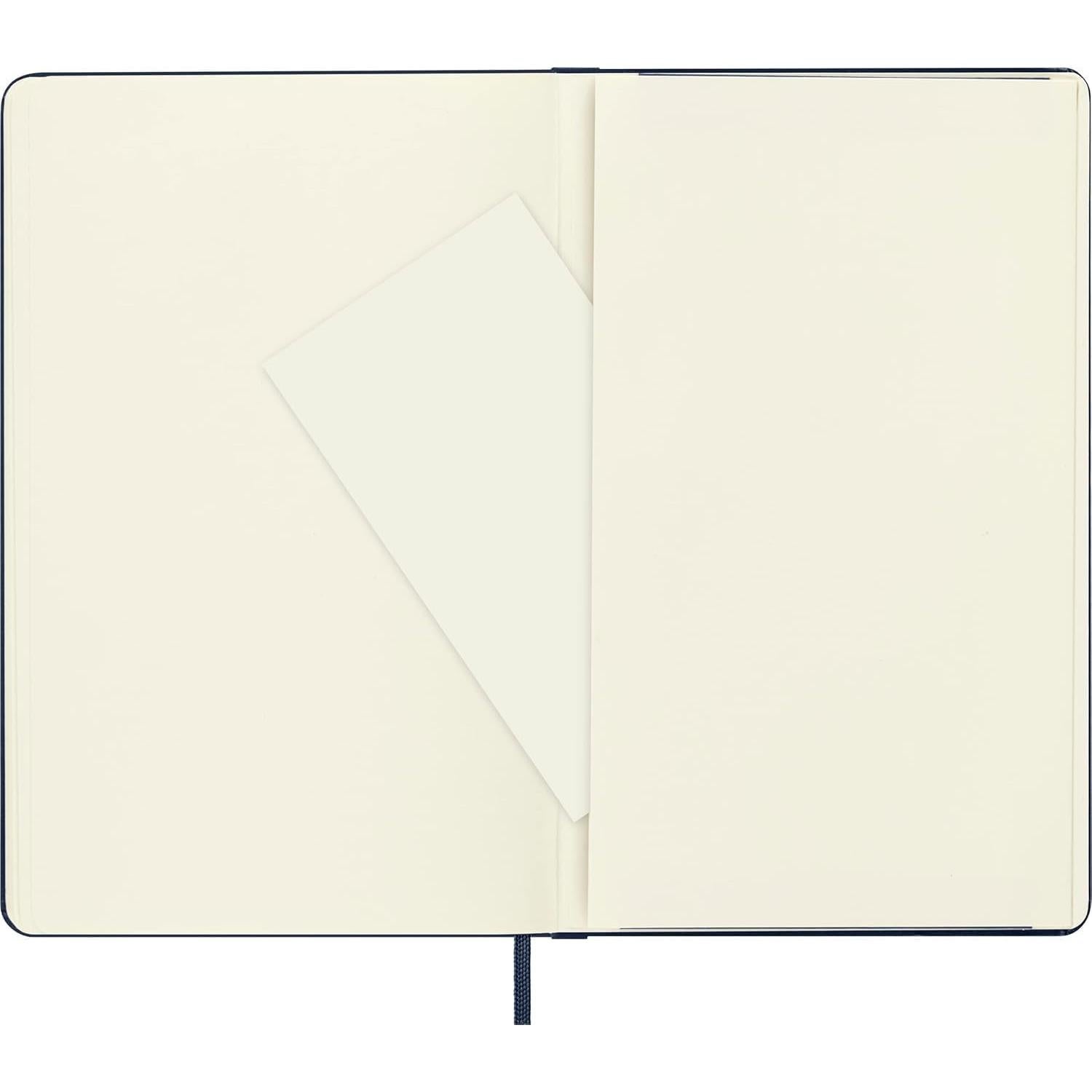 Cuaderno Moleskine Clásico Tapa Dura Grande Liso Azul 240 Páginas
