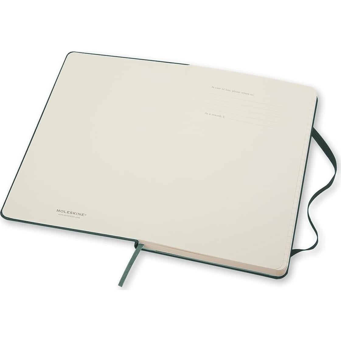 Cuaderno Moleskine Tapa Dura Pocket Verde Bosque 192 Páginas