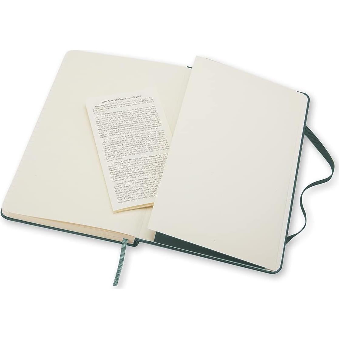 Cuaderno Moleskine Tapa Dura Pocket Verde Bosque 192 Páginas