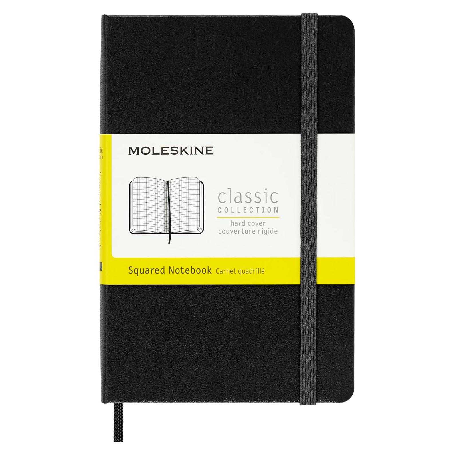 Cuaderno Moleskine Clásico Tapa Dura Pocket Negro 192 Páginas