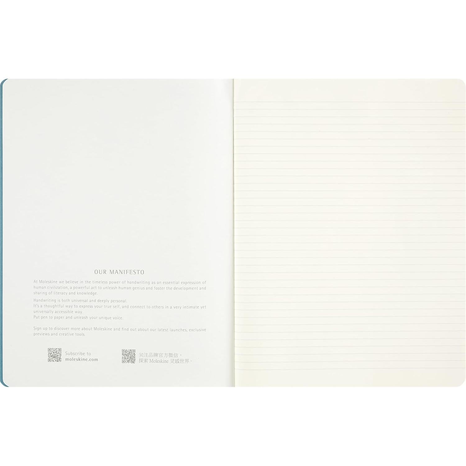 Conjunto de 3 Cuadernos Cahier Moleskine Peanuts XL Rayados