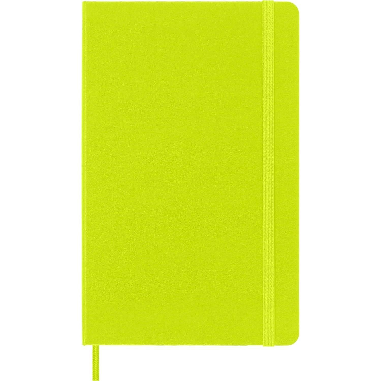 Cuaderno Moleskine Clásico Tapa Dura Grande Rayado Verde 240 Páginas