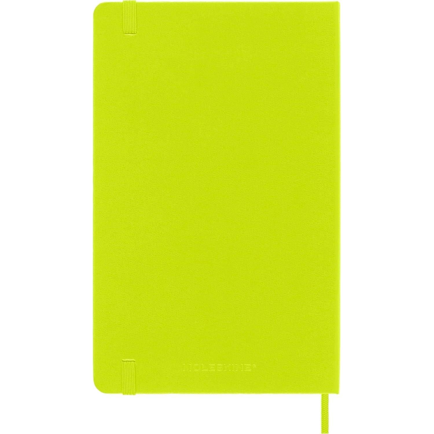 Cuaderno Moleskine Clásico Tapa Dura Grande Rayado Verde 240 Páginas