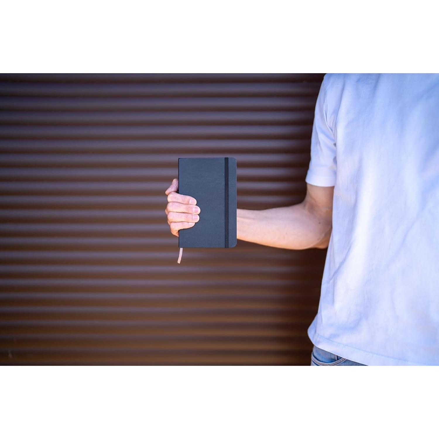 Cuaderno Moleskine Clásico Mediano Rayado Azul Zafiro 208 Páginas