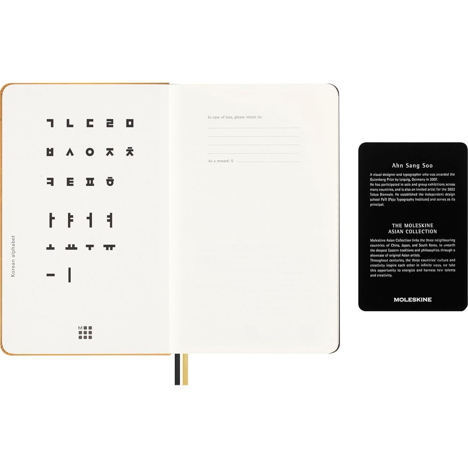 Cuaderno Moleskine Edición Limitada Año del Dragón Ahn Sang Soo