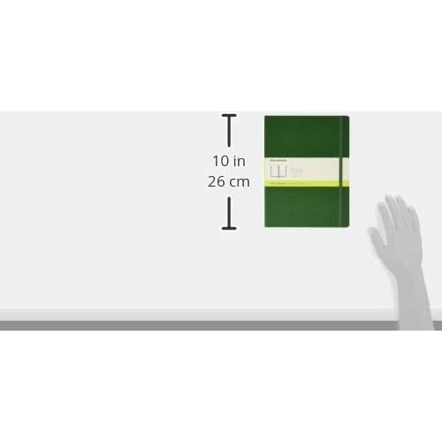 Cuaderno Moleskine XL Tapa Dura Liso Verde Mirtillo 192 Páginas