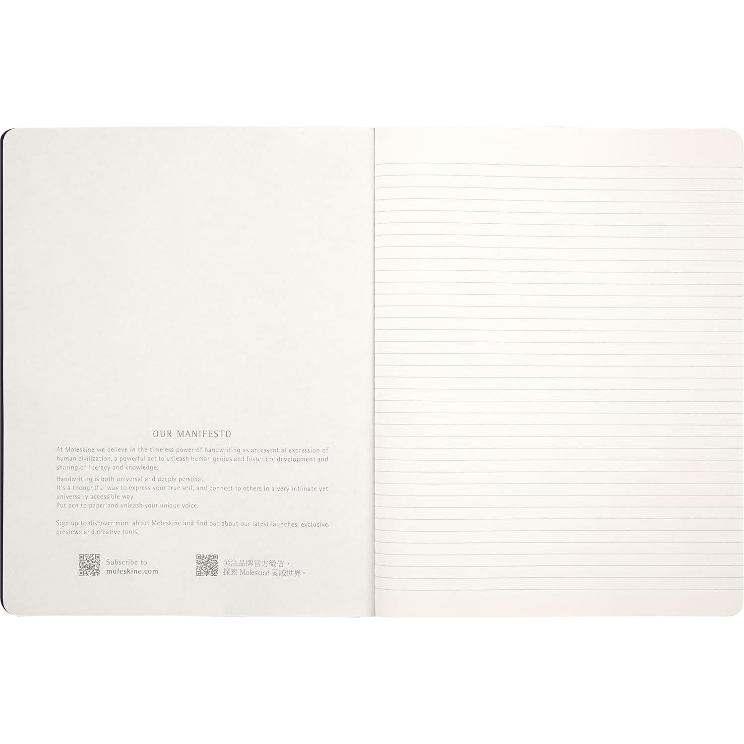 Cuaderno Cahier Moleskine Sakura 2025 XL Rayado 120 Páginas