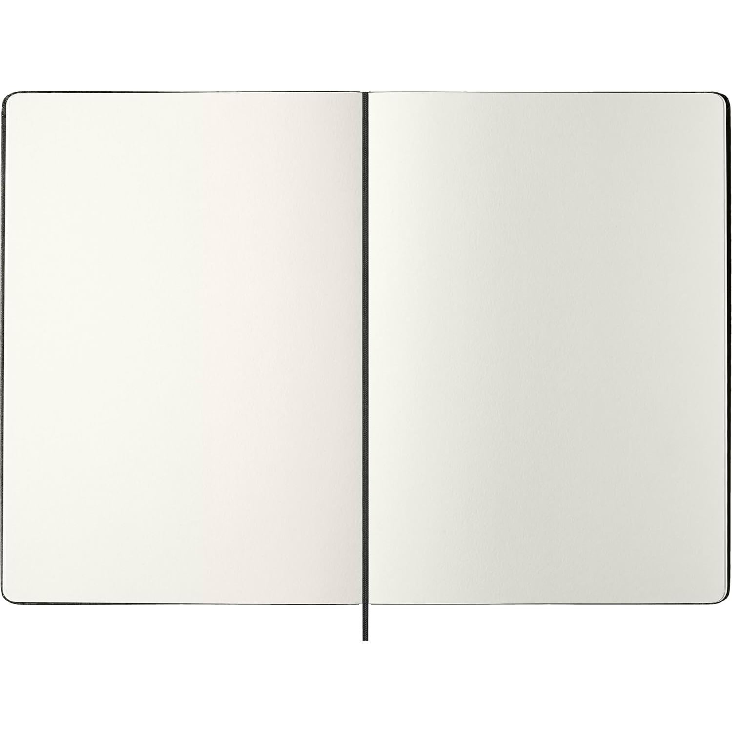 Cuaderno de Acuarela Moleskine A4 Tapa Dura Negro 60 Páginas