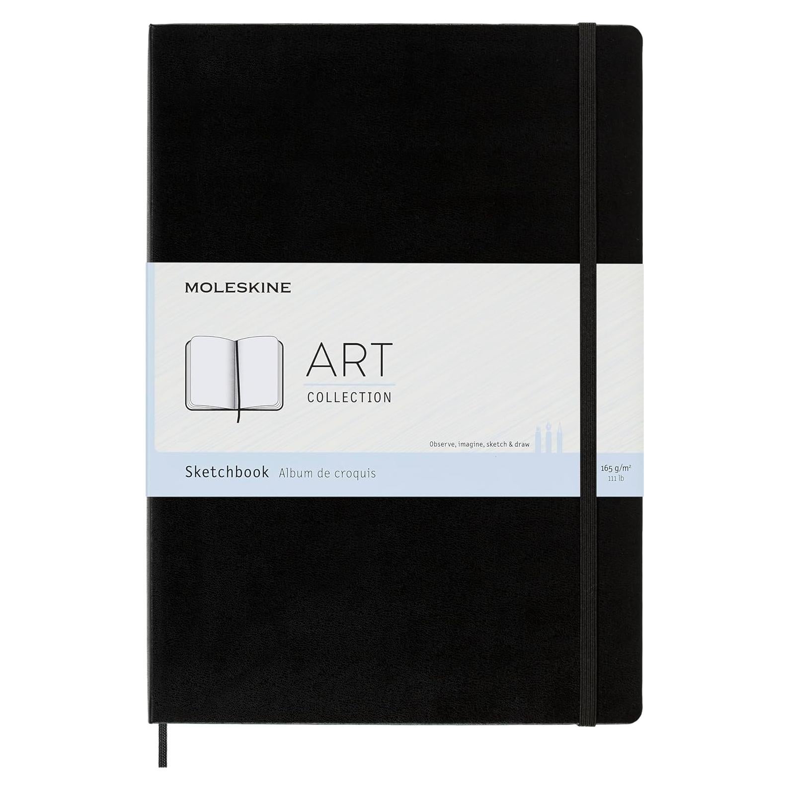 Moleskine Art Sketchbook Tapa Dura A4 Negro 96 Páginas