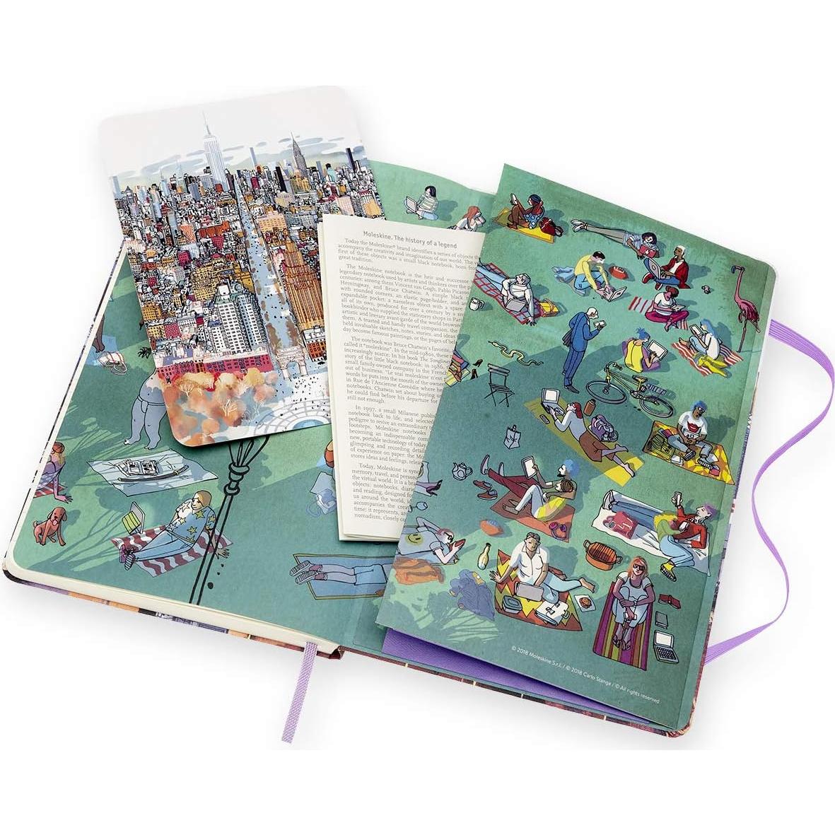 Cuaderno Moleskine Edición Limitada Soy Nueva York Grande Rayado