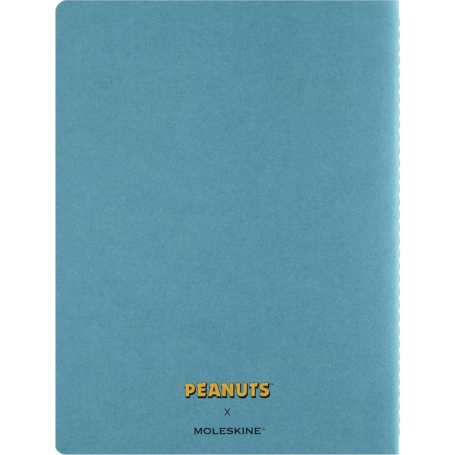 Diario Moleskine Peanuts Edición Limitada XL Rayado Azul