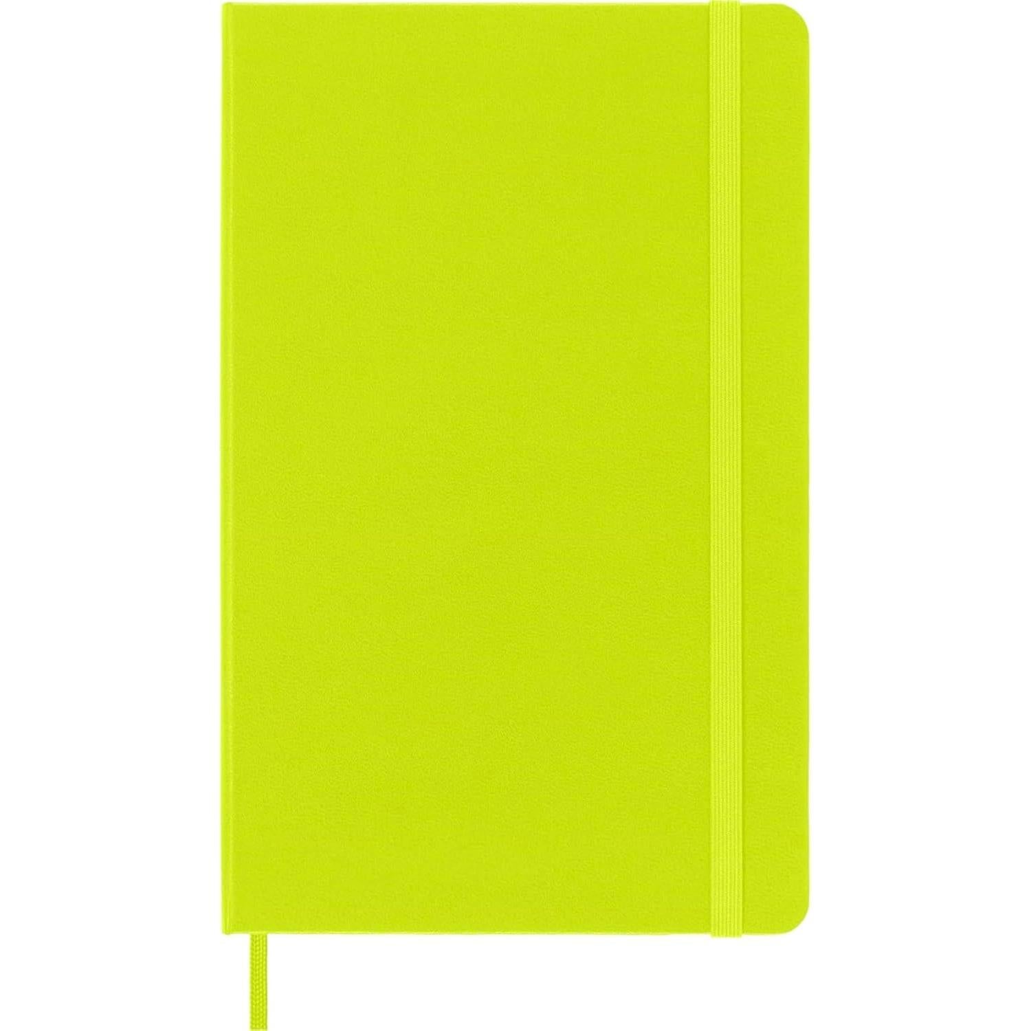 Cuaderno Moleskine Clásico Tapa Dura Verde Limón 240 Páginas