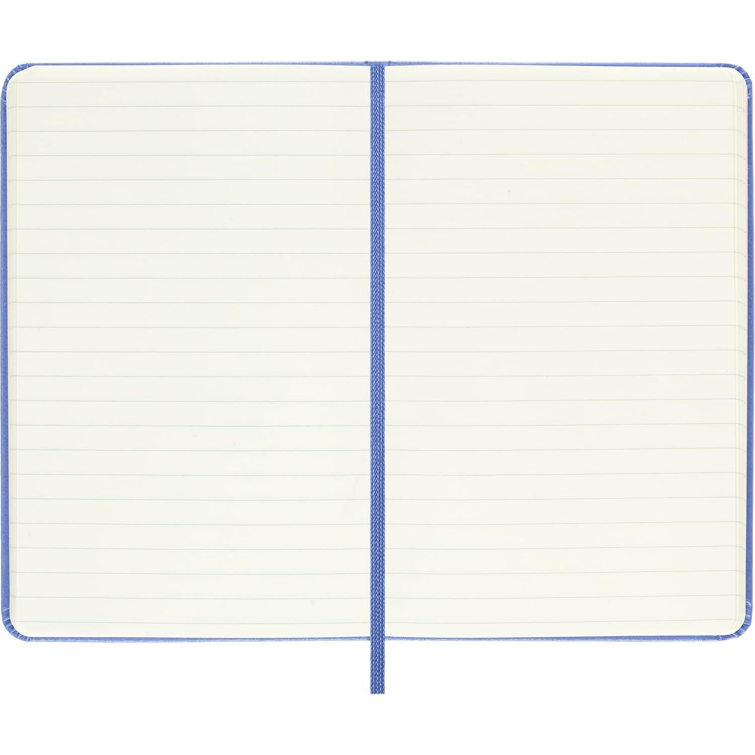 Cuaderno Clásico Moleskine Pocket Rayado Azul 9x14 cm Tapa Dura