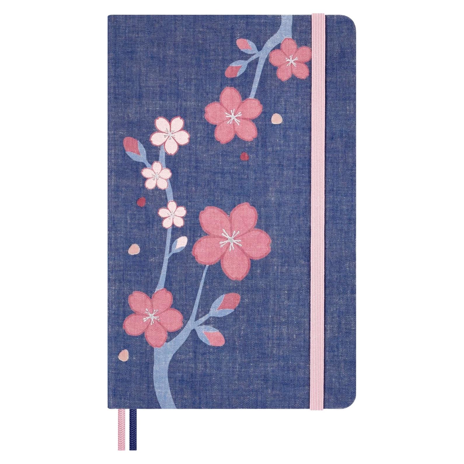 Cuaderno Moleskine Sakura Grande Tapa Dura Rayado 176 Páginas