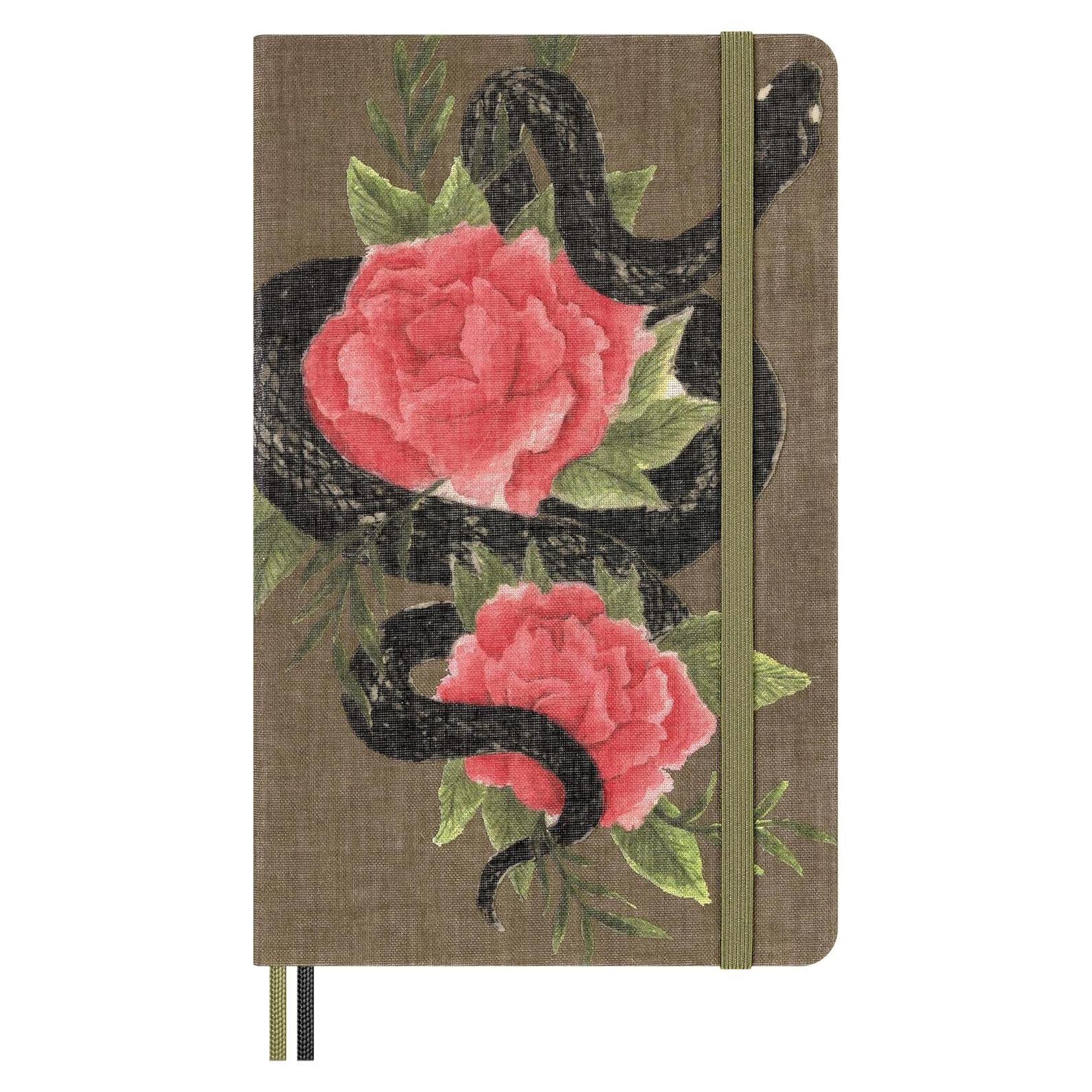 Cuaderno Moleskine Edición Limitada Año de la Serpiente 2025 Grande Rayado