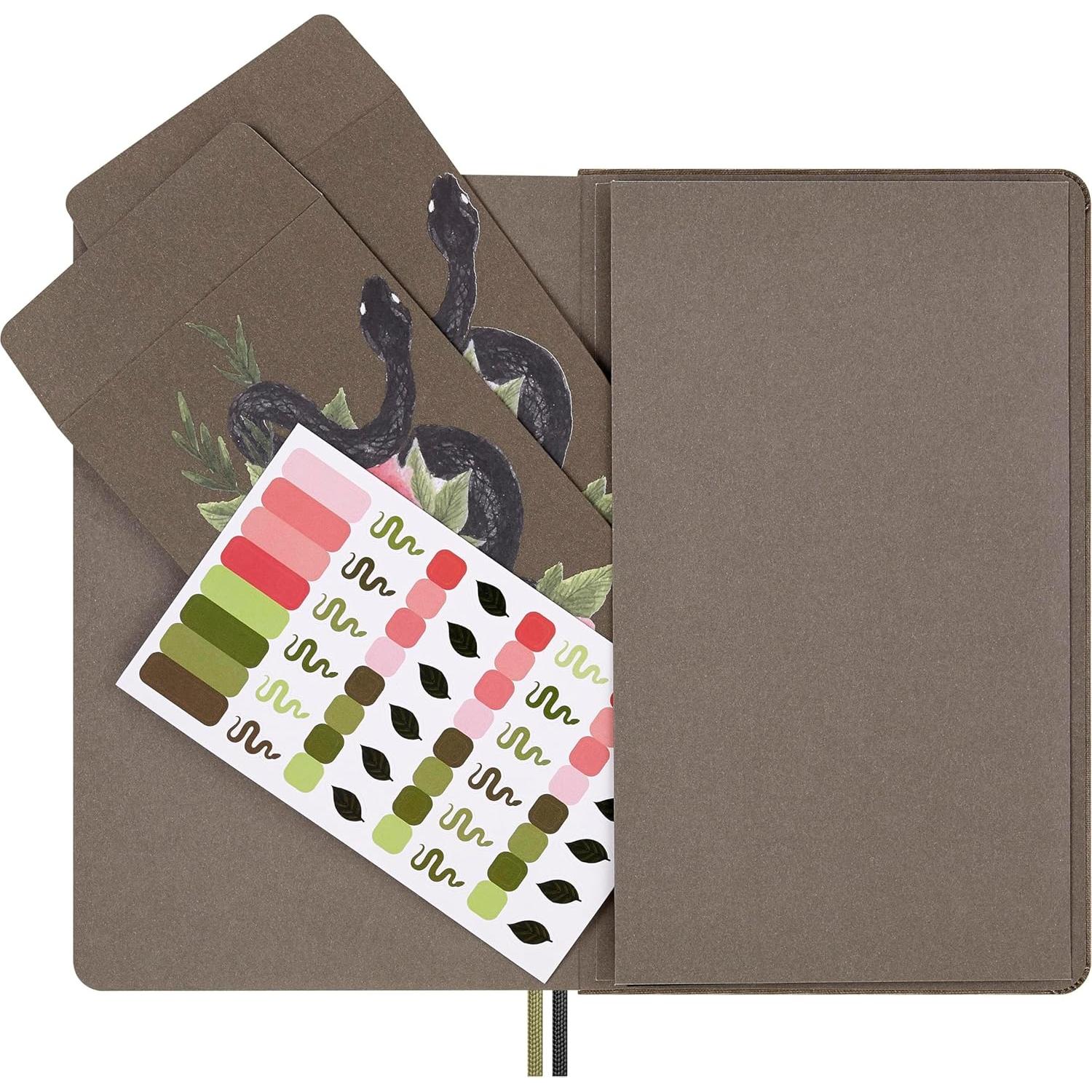 Cuaderno Moleskine Edición Limitada Año de la Serpiente 2025 Grande Rayado