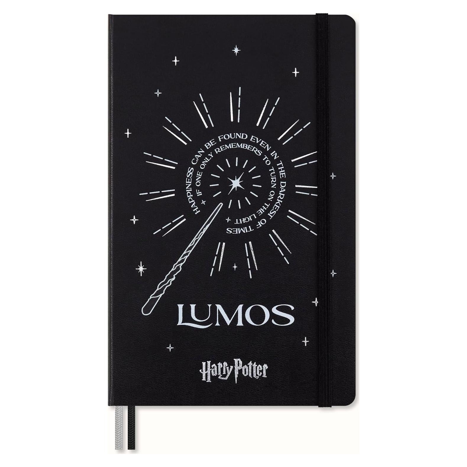 Cuaderno Moleskine Edición Limitada Harry Potter Lumos Grande