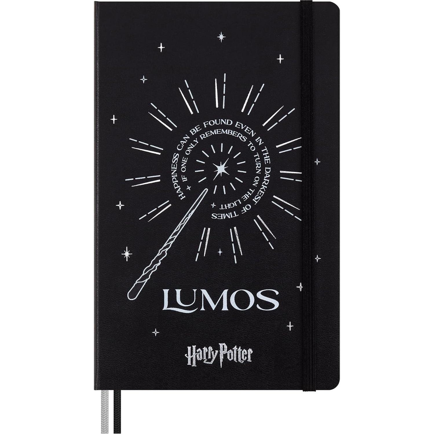 Cuaderno Moleskine Edición Limitada Harry Potter Lumos Grande