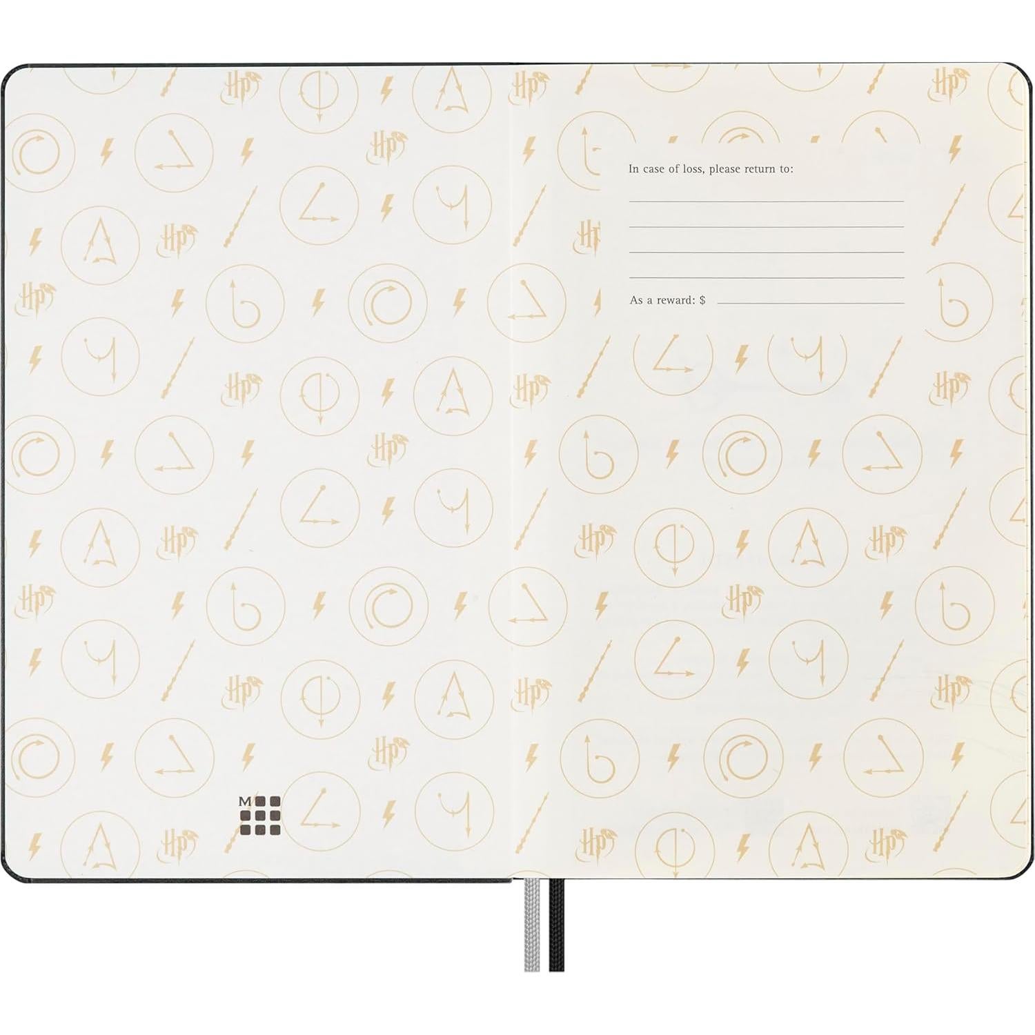 Cuaderno Moleskine Edición Limitada Harry Potter Lumos Grande