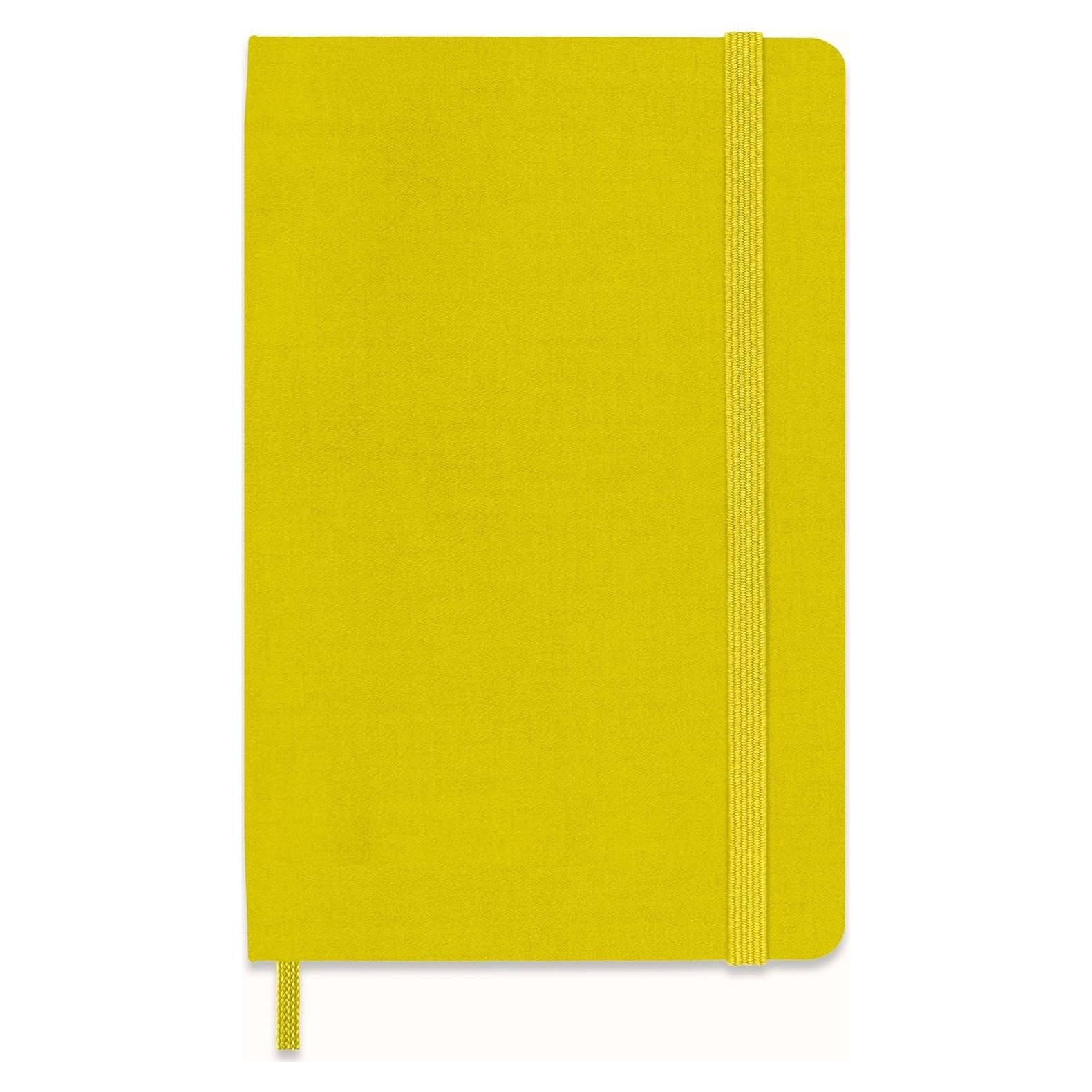 Cuaderno Moleskine Tapa Dura Pocket Rayado Amarillo 192 Páginas