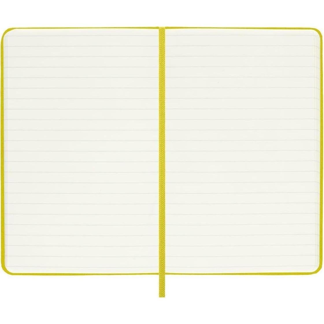 Cuaderno Moleskine Tapa Dura Pocket Rayado Amarillo 192 Páginas