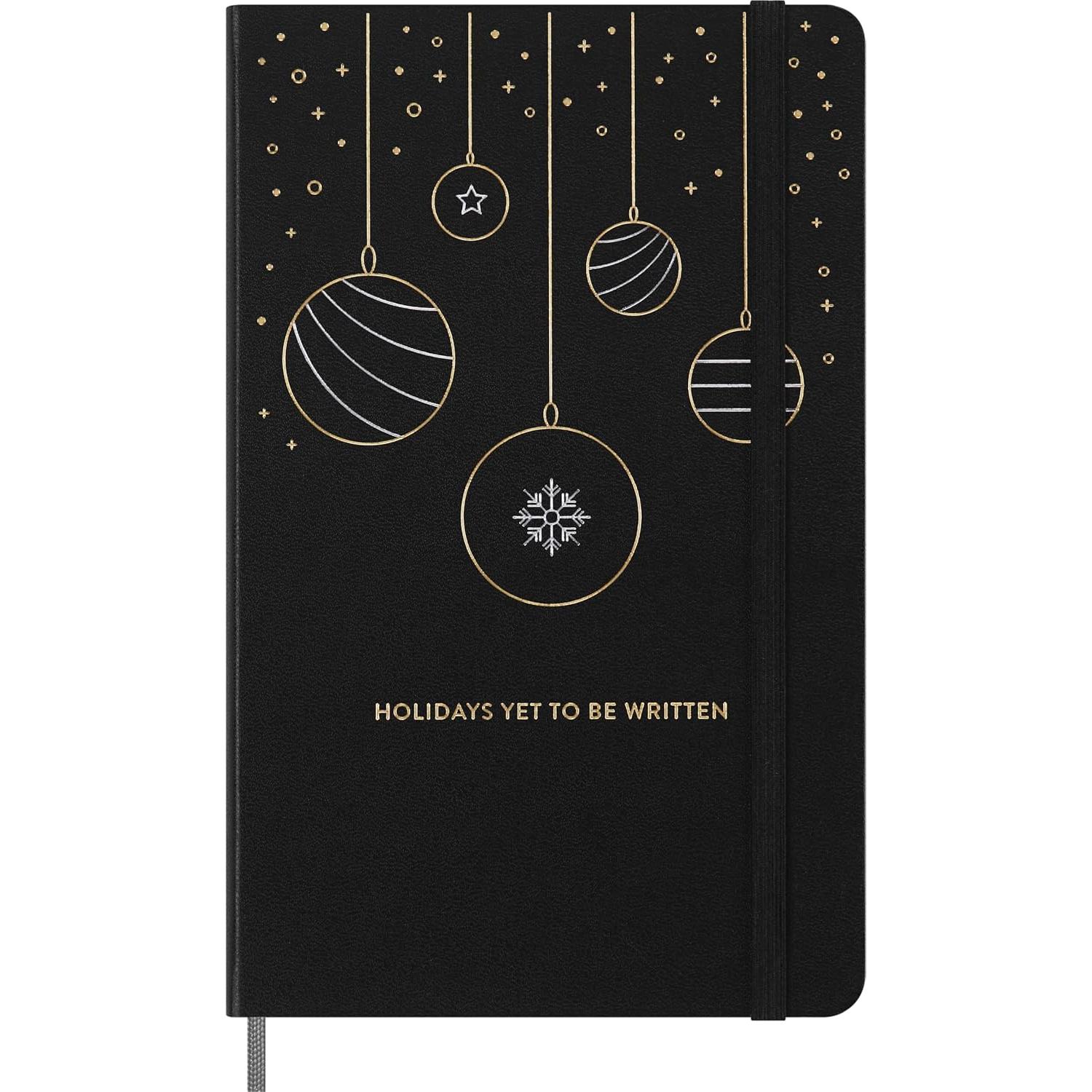 Cuaderno Grande Moleskine Negro Tapa Dura Rayado 240 Páginas