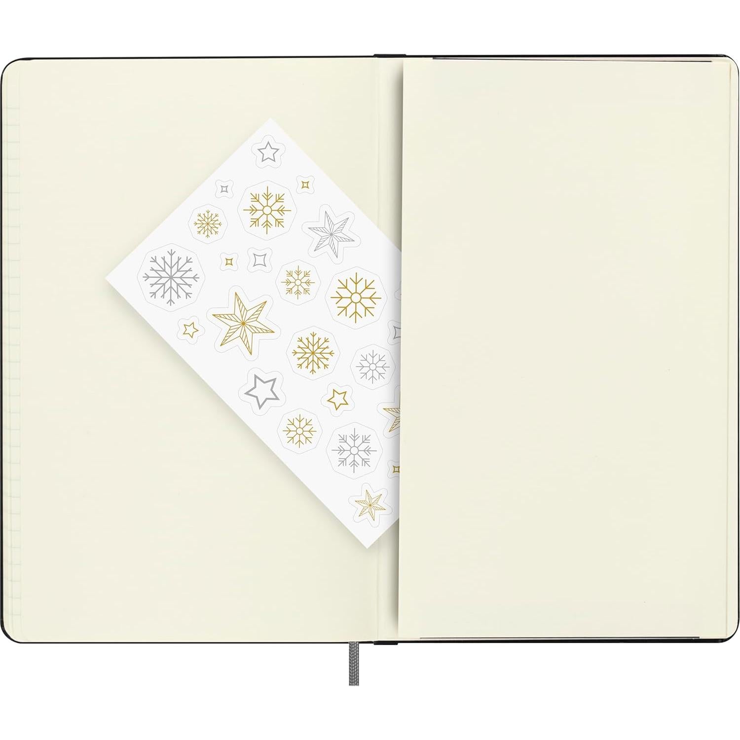 Cuaderno Grande Moleskine Negro Tapa Dura Rayado 240 Páginas